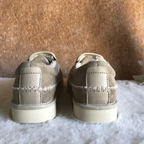Ugg Neumel Shoes Men’s 8 Suede Slip On Shearling - Picture 2 of 4